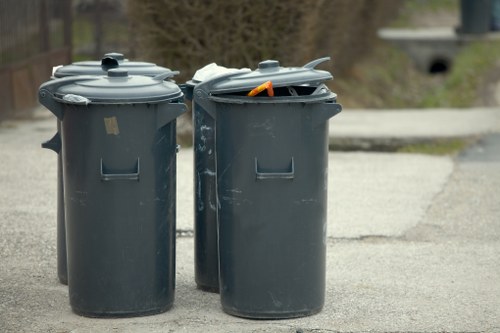 Proper waste disposal regulations signage